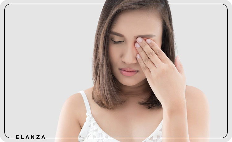 درمان خشکی زیر چشم