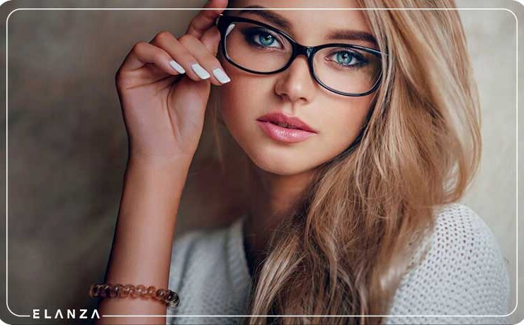 چگونه با عینک آرایش کنیم
