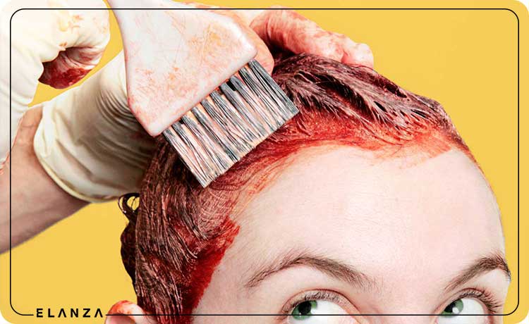 پاک کردن فوری رنگ مو از پوست