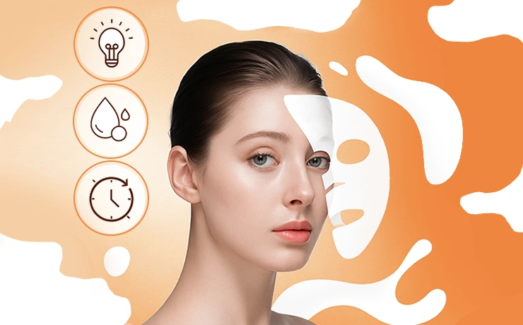 ماسک روشن کننده صورت